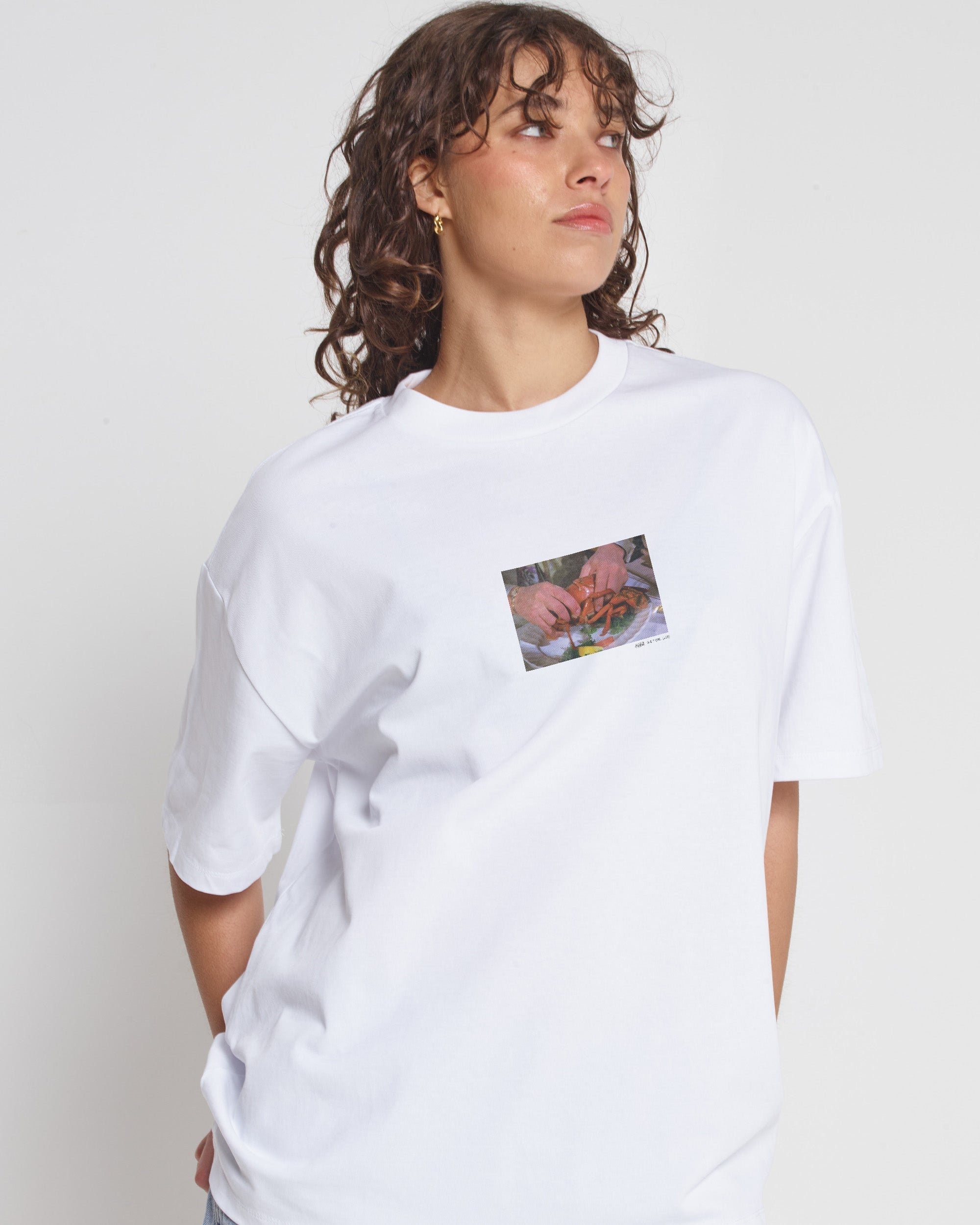 Seinfeld Fancy Dinner Oversized Graphic Tee - Unisex 100% Combed Cotton