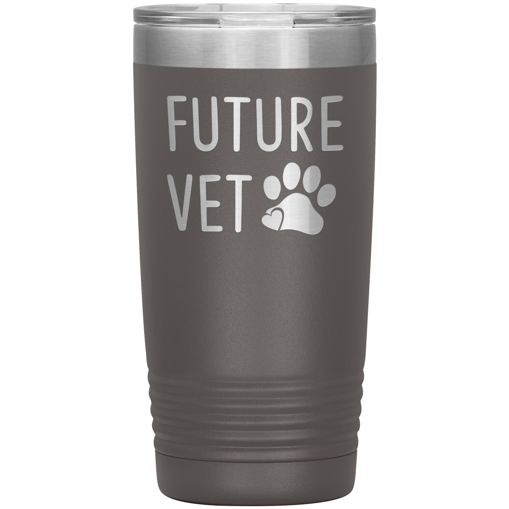 Future Vet 20oz Insulated Tumbler Polar Camel Stainless Steel Sipper Lid