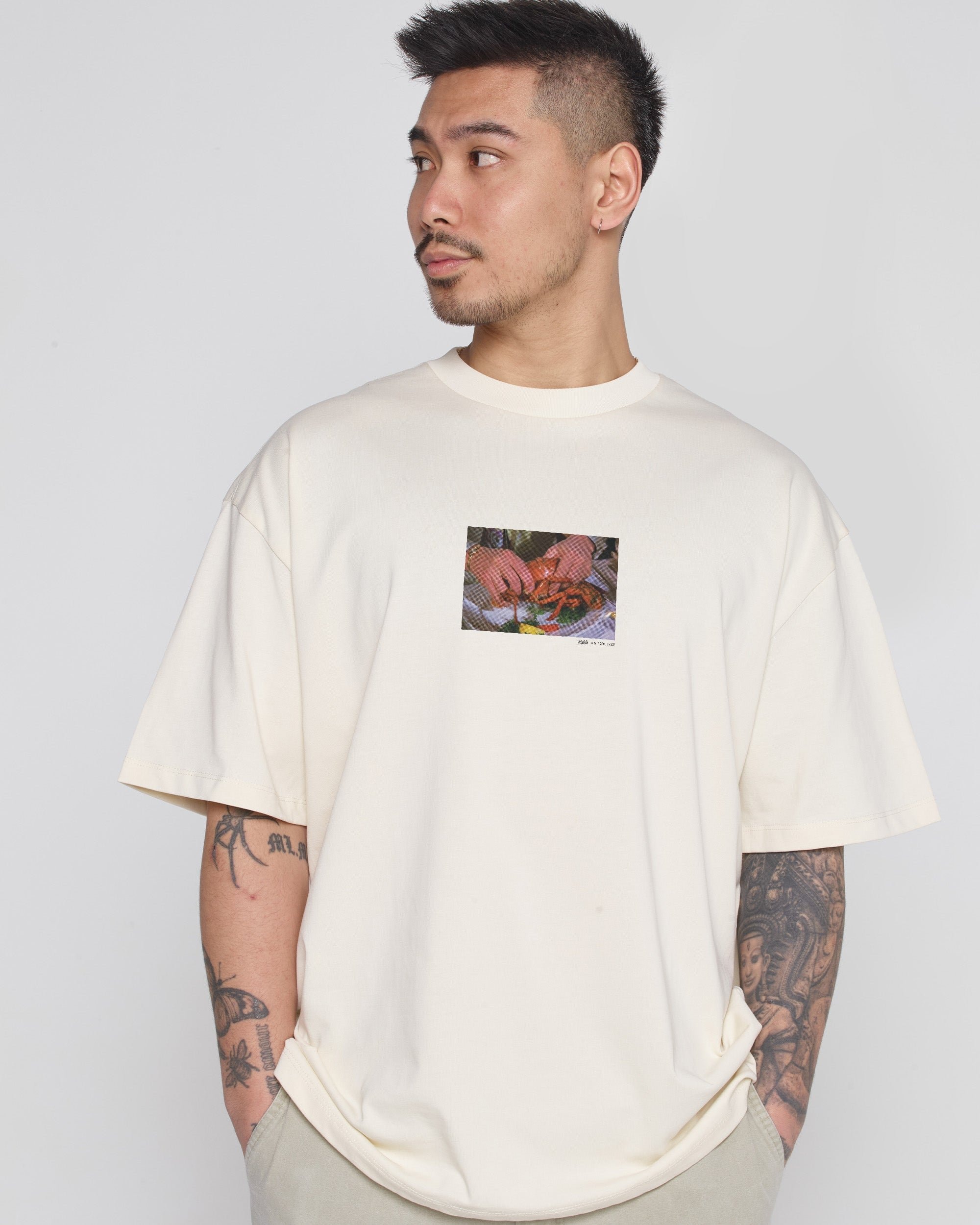 Seinfeld Fancy Dinner Oversized Graphic Tee - Unisex 100% Combed Cotton