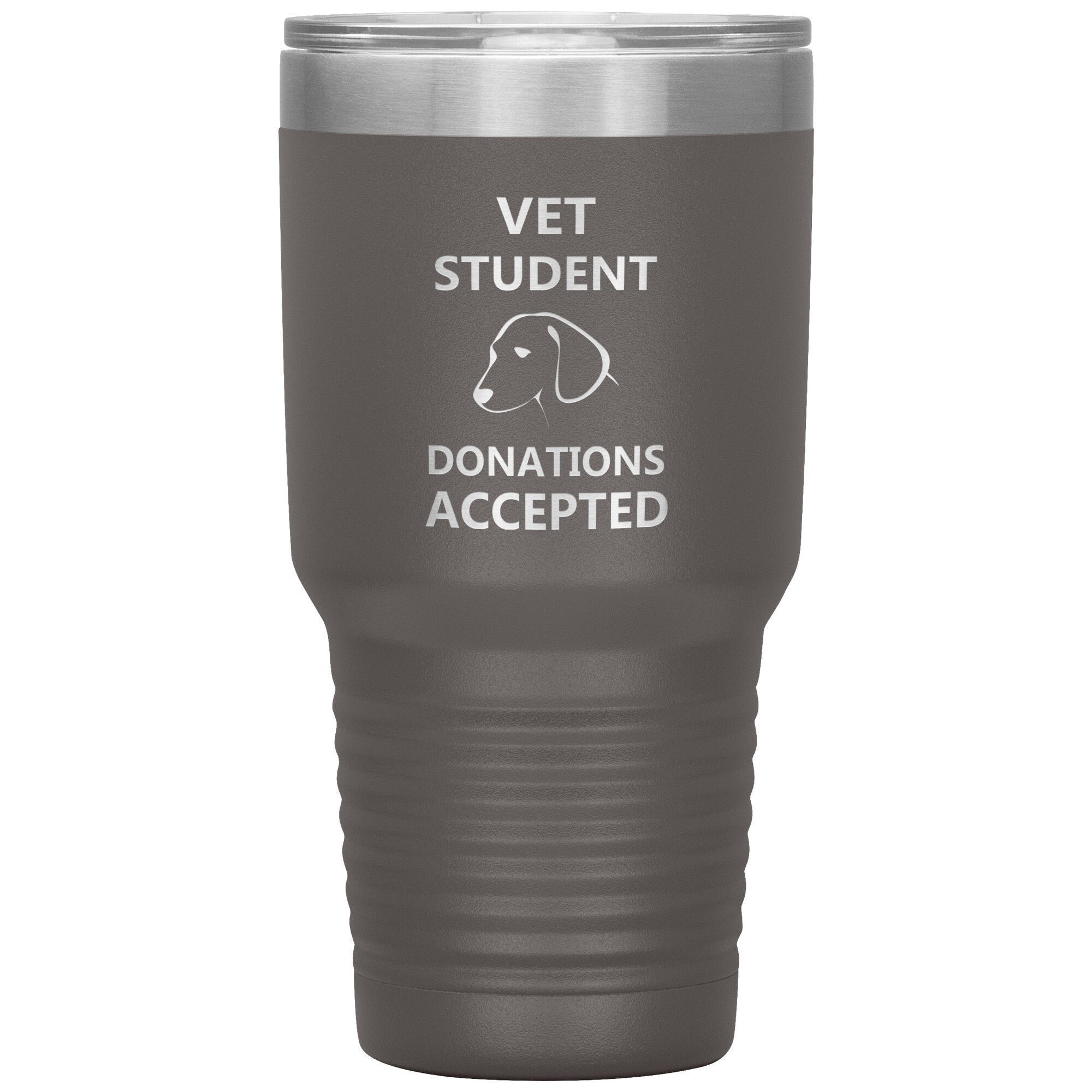 30oz Polar Camel Insulated Tumbler - Stainless Steel BPA-Free Vet Student Tumbler