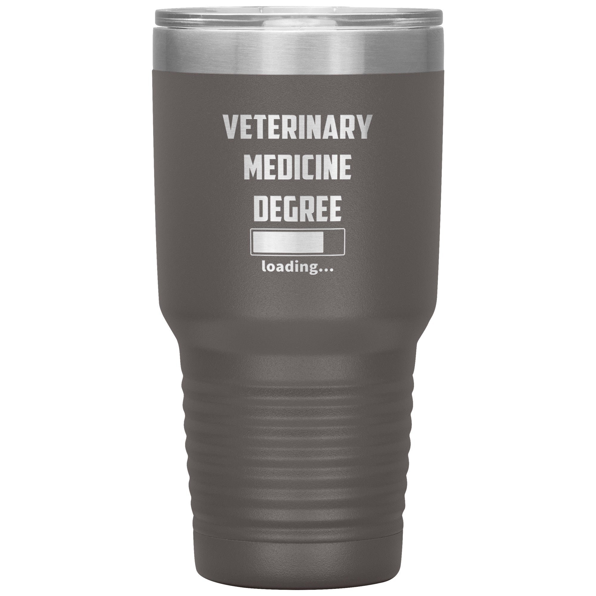 Vet Degree Loading 30oz Vacuum Insulated Tumbler - Polar Camel Stainless Steel