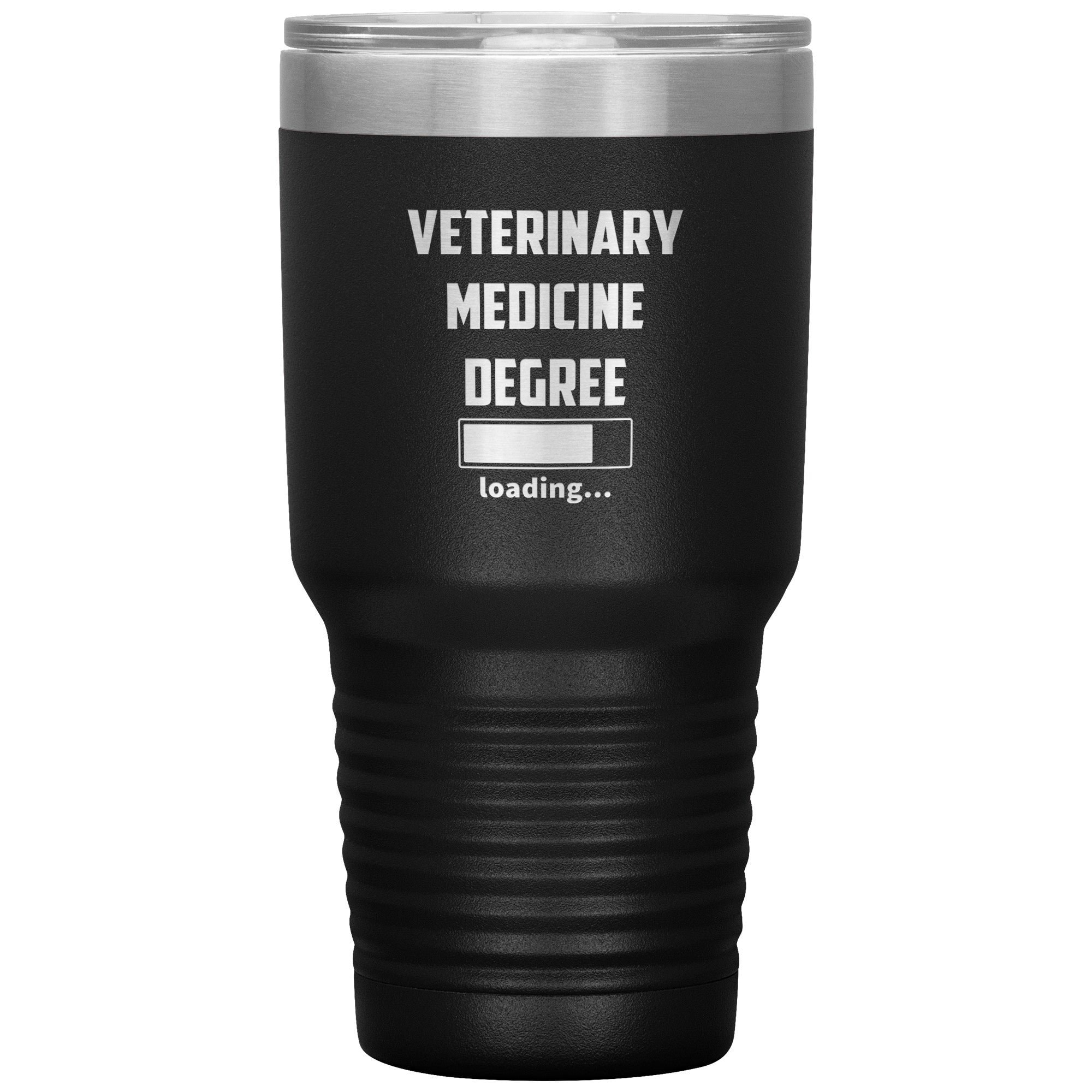 Vet Degree Loading 30oz Vacuum Insulated Tumbler - Polar Camel Stainless Steel