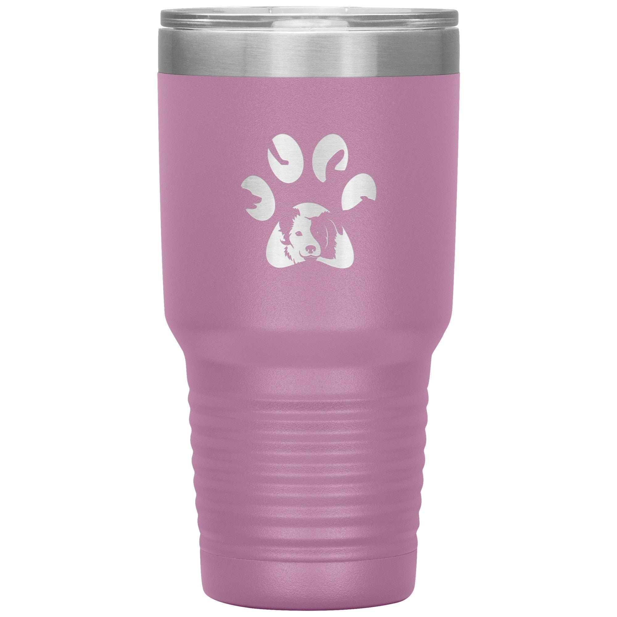 Dog Pawprint 30oz Polar Camel Insulated Tumbler with Sipper Lid