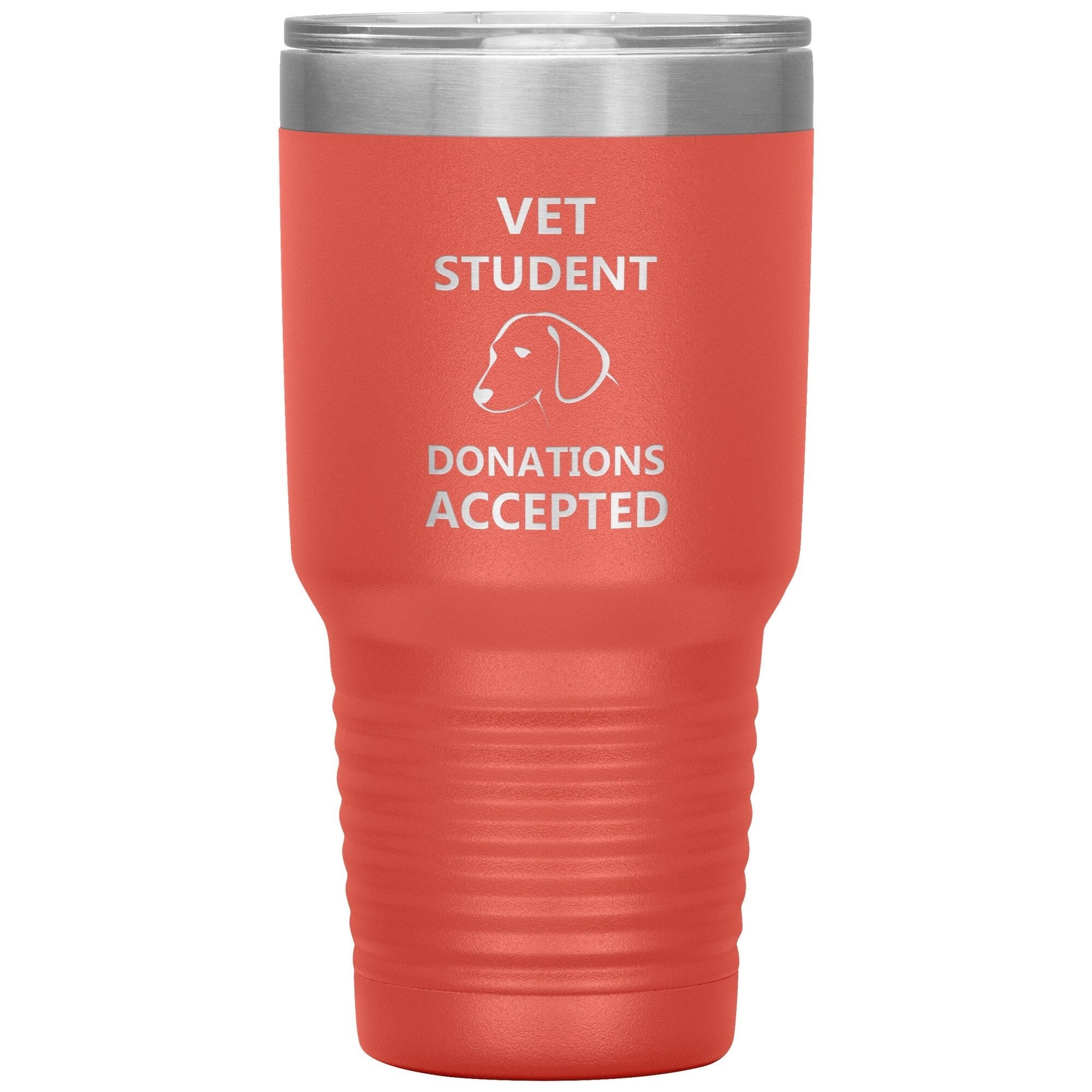 30oz Polar Camel Insulated Tumbler - Stainless Steel BPA-Free Vet Student Tumbler