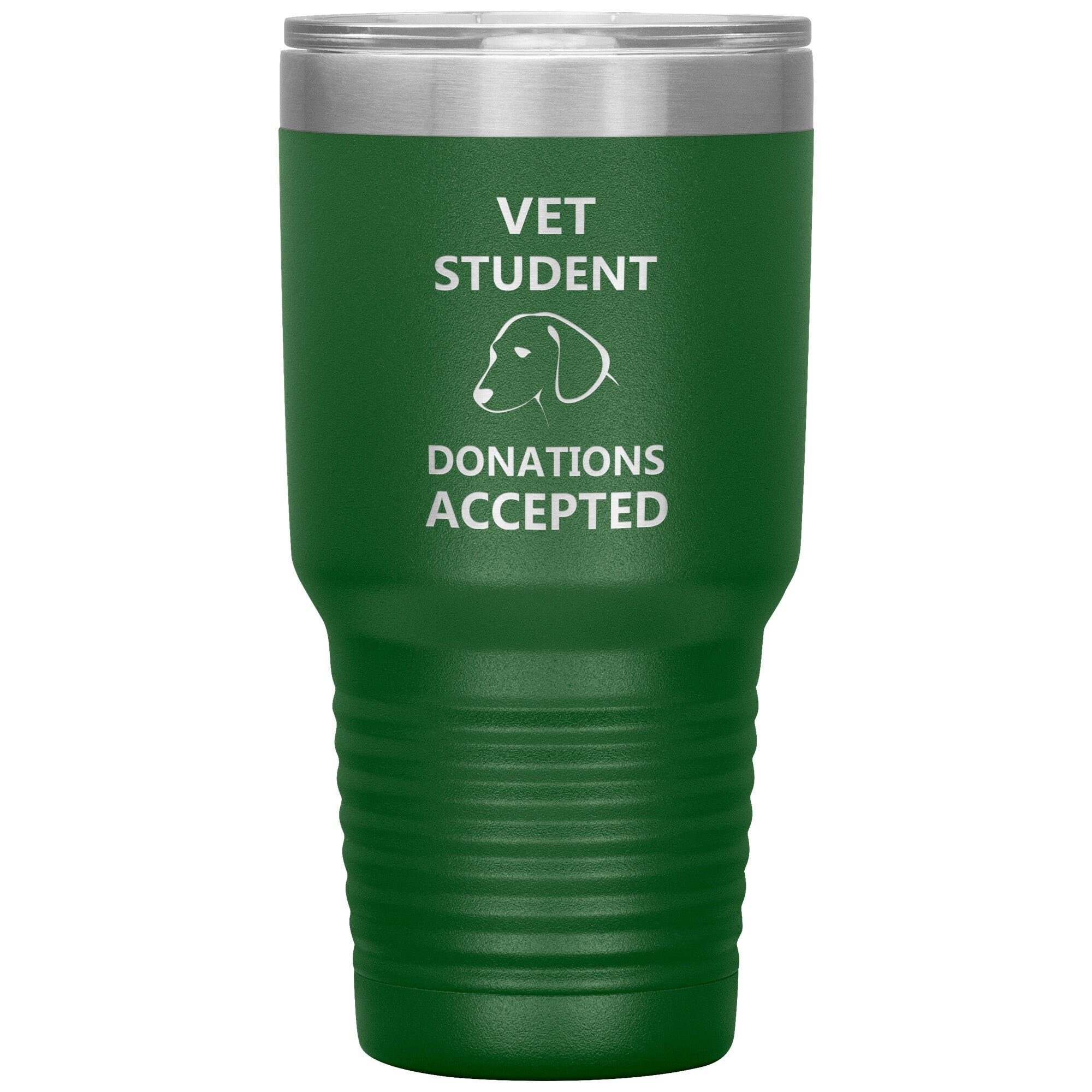 30oz Polar Camel Insulated Tumbler - Stainless Steel BPA-Free Vet Student Tumbler