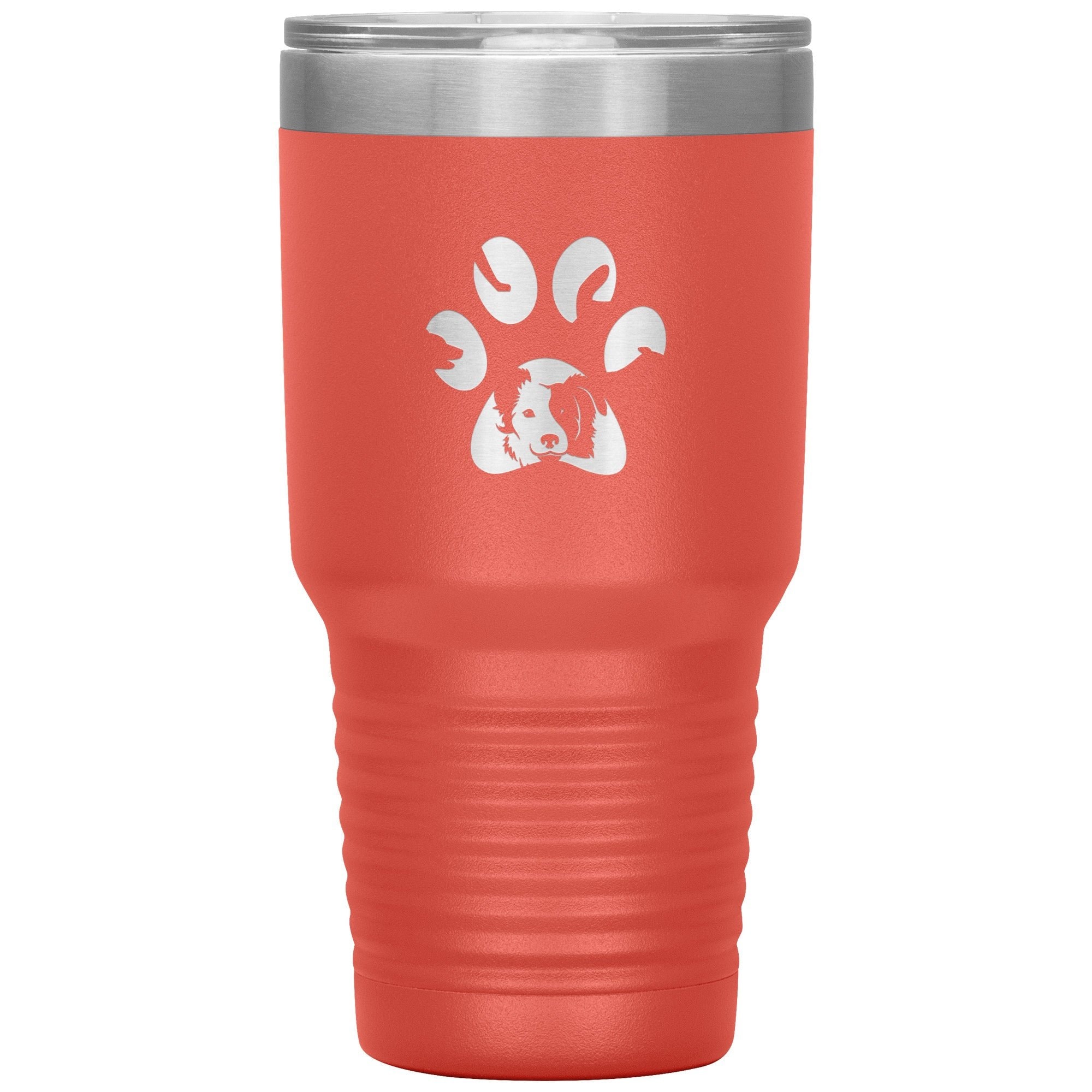 Dog Pawprint 30oz Polar Camel Insulated Tumbler with Sipper Lid