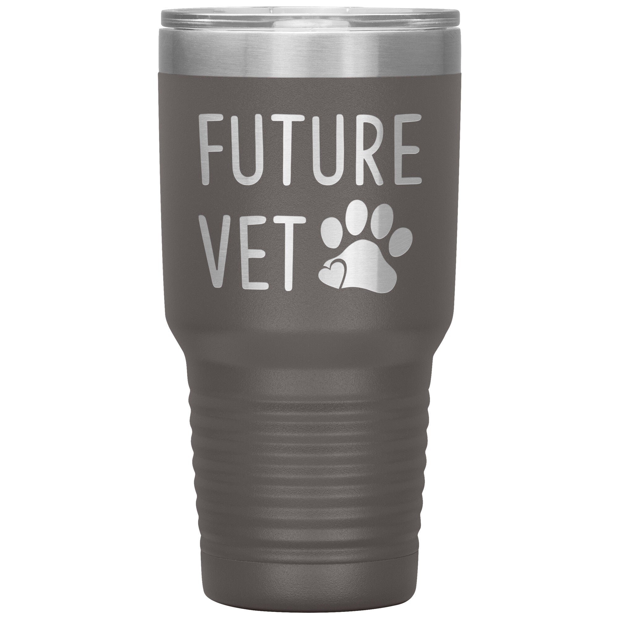 Future Vet 30 oz Insulated Tumbler - Polar Camel Stainless Steel with Sipper Lid