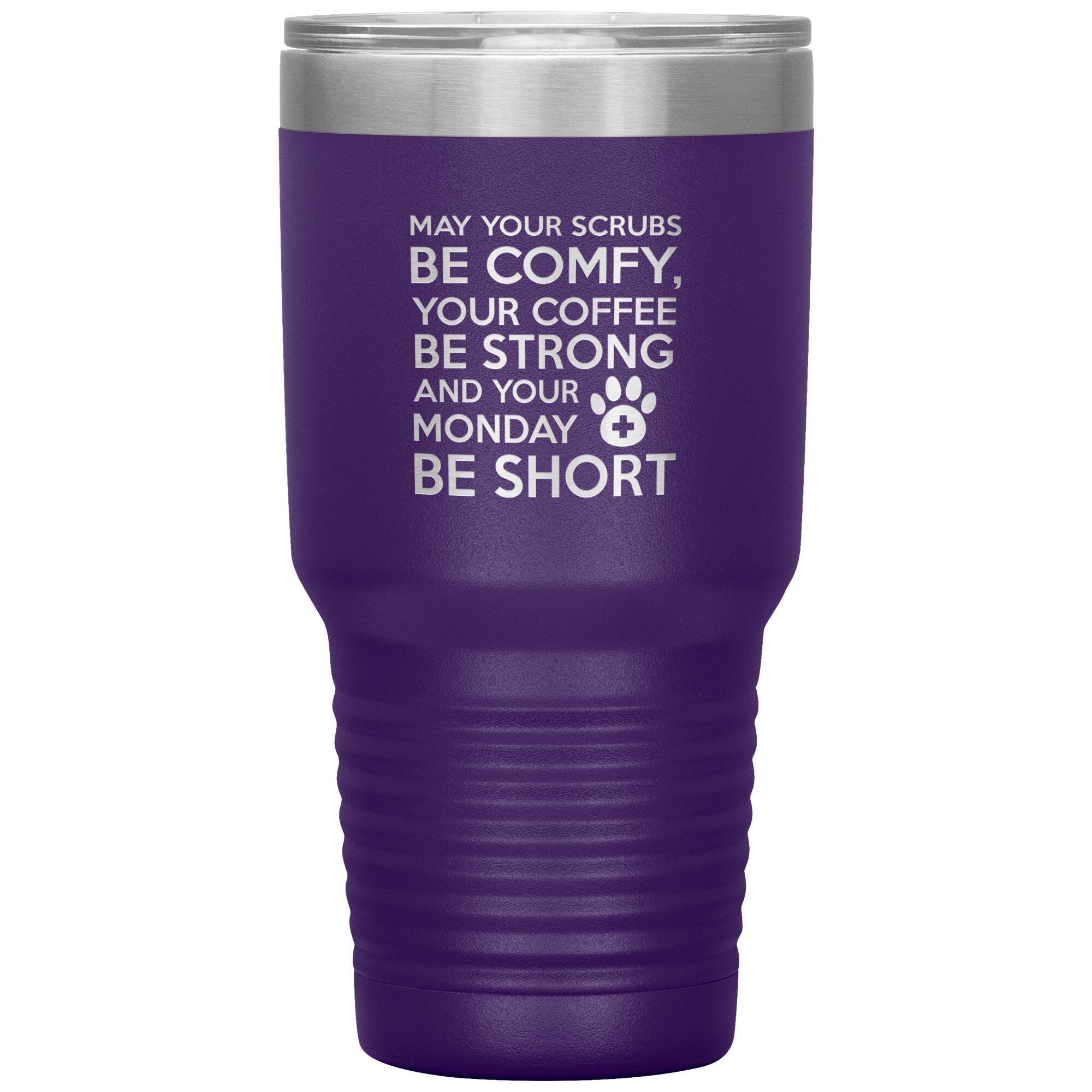 Veterinary Monday Prayer 30oz Insulated Tumbler - Polar Camel Stainless Steel