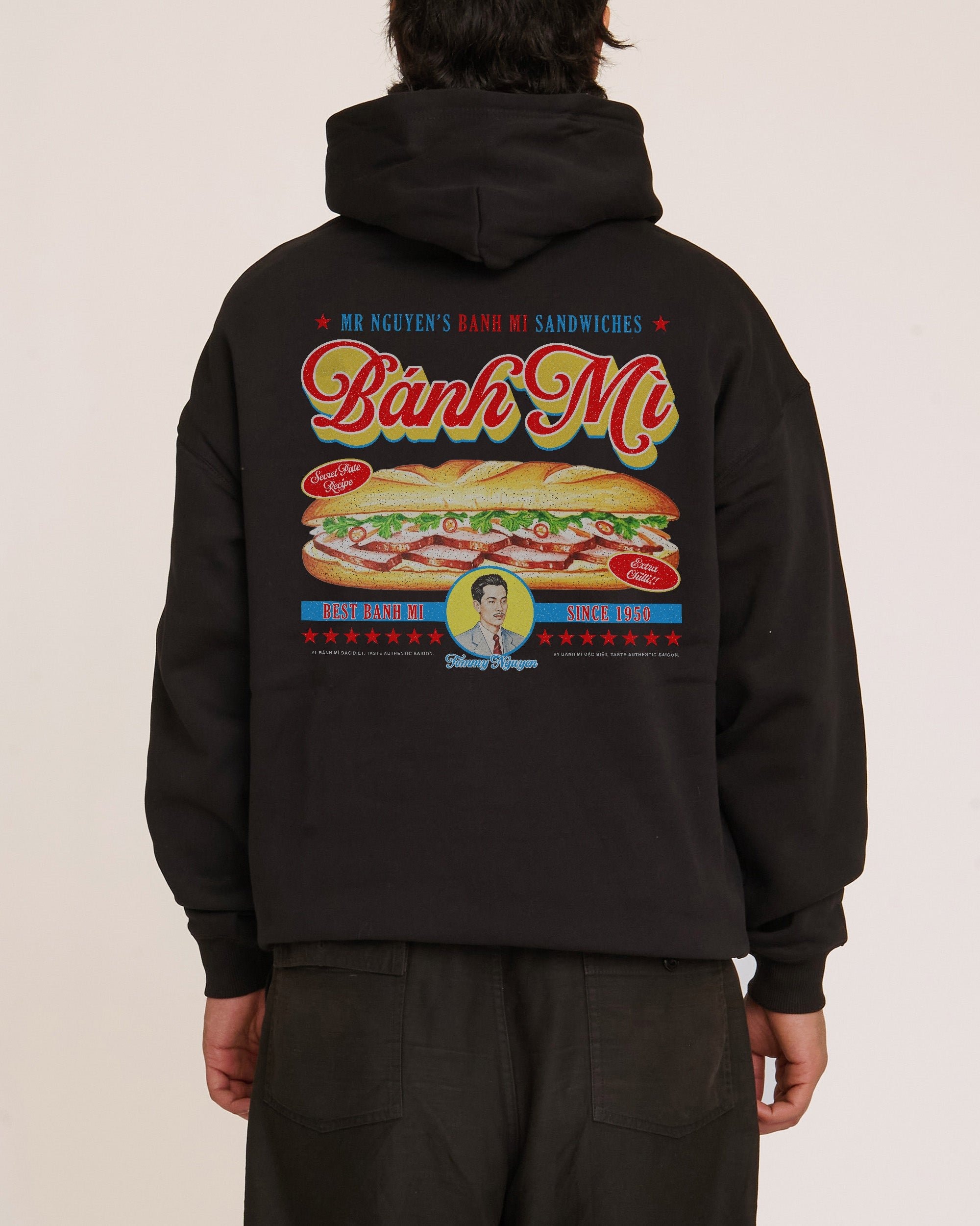 Mr Nguyen's Banh Mi Hoodie - Premium Unisex Graphic Hoodie