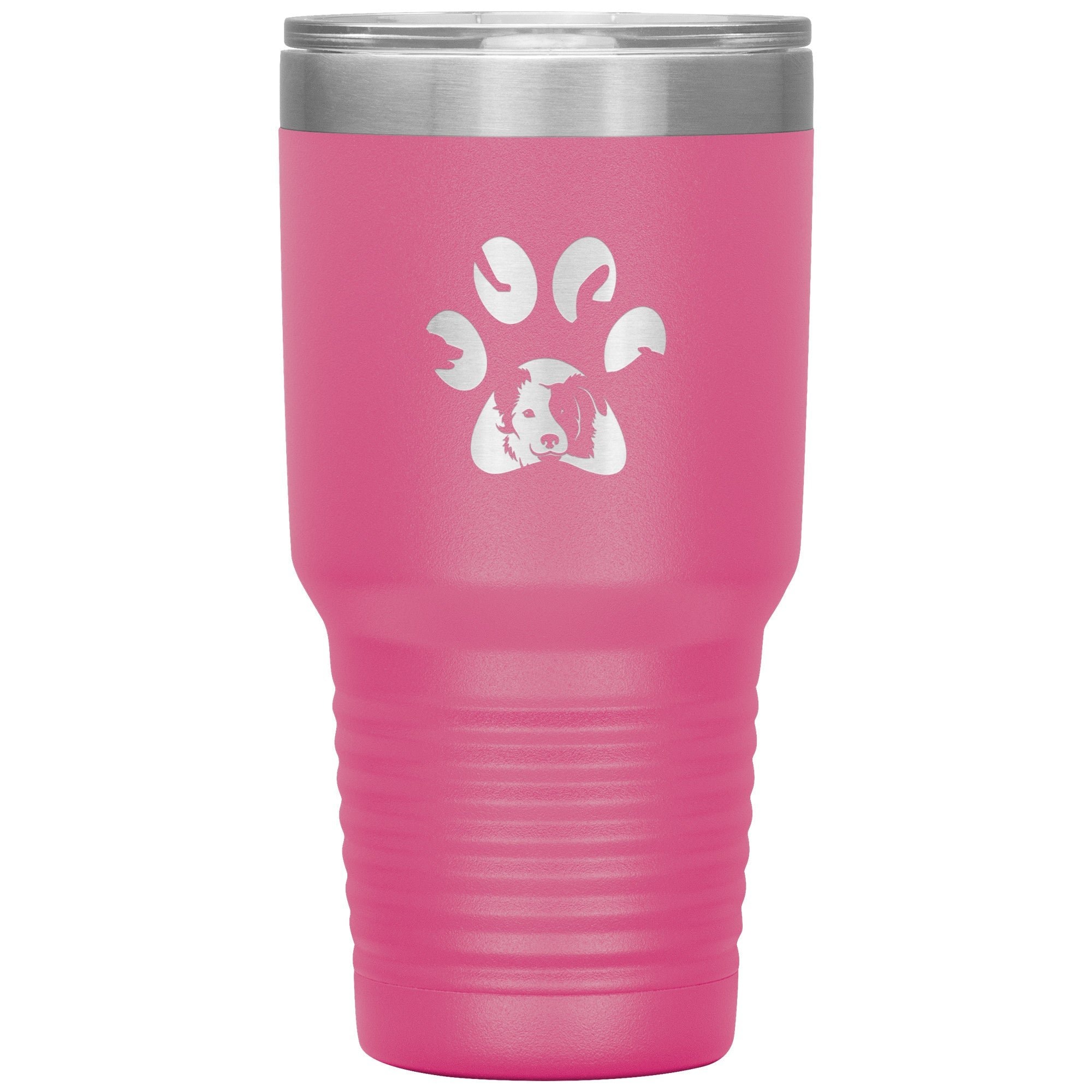 Dog Pawprint 30oz Polar Camel Insulated Tumbler with Sipper Lid