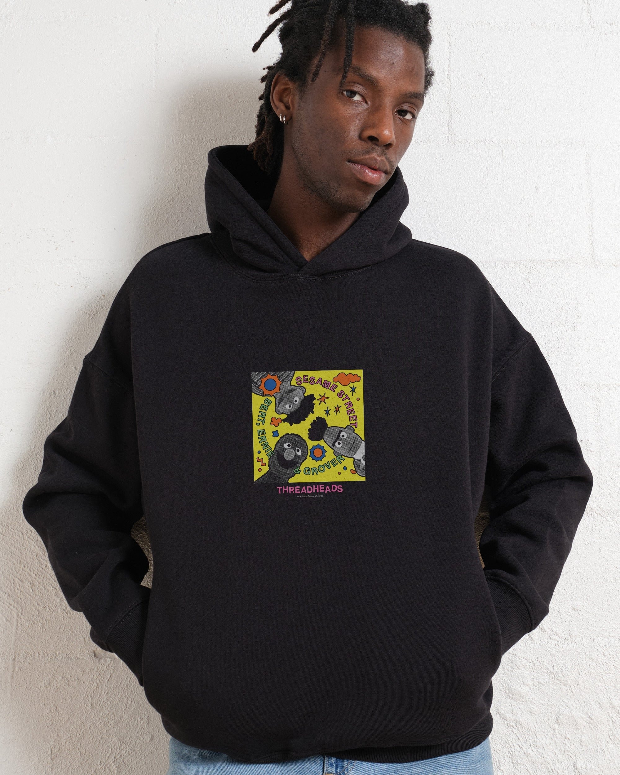 Three is the Magic Number Hoodie Sesame Street Collab Premium Graphic Hoodie
