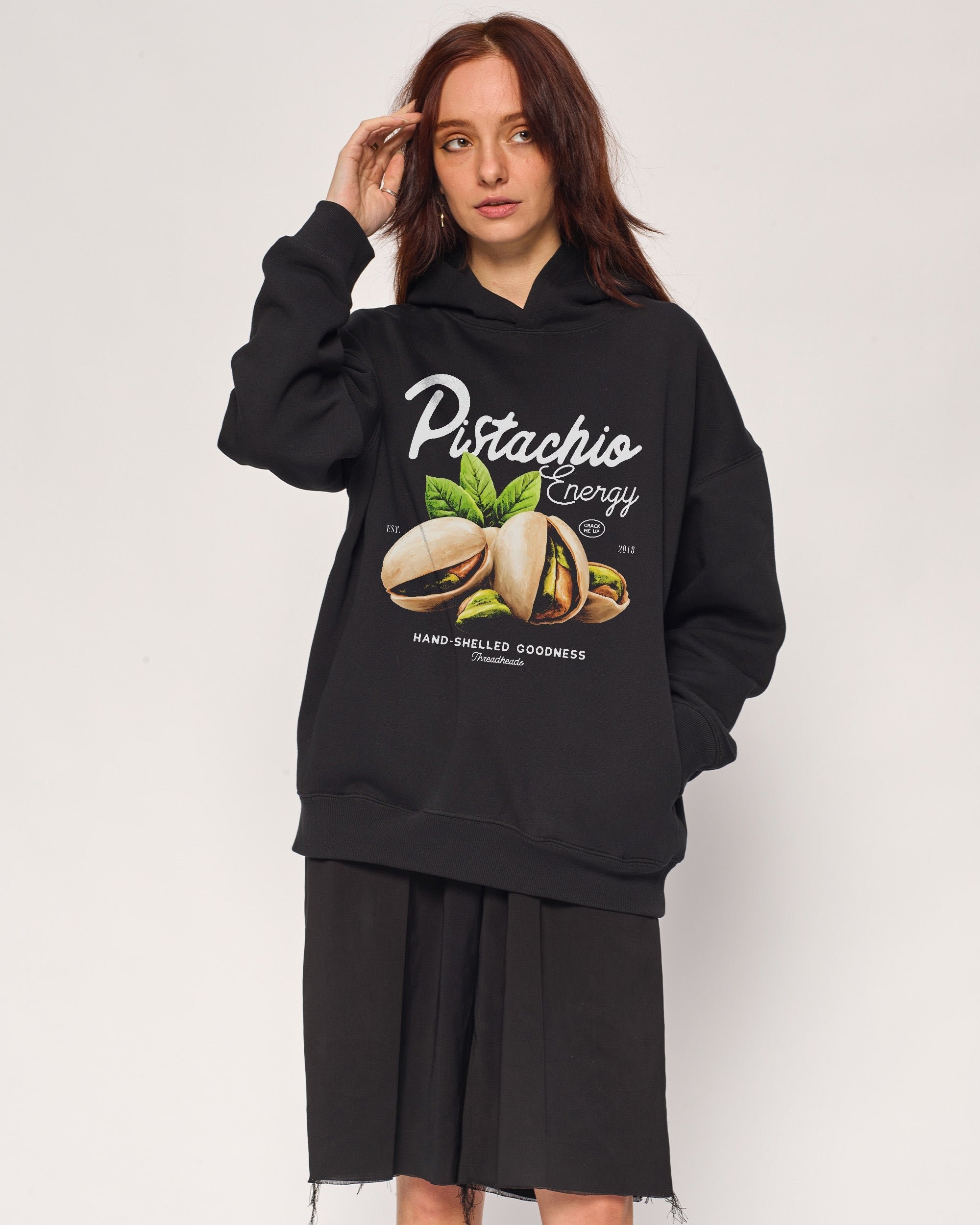 Pistachio Energy Hoodie - Threadheads Premium Unisex Graphic Hoodie