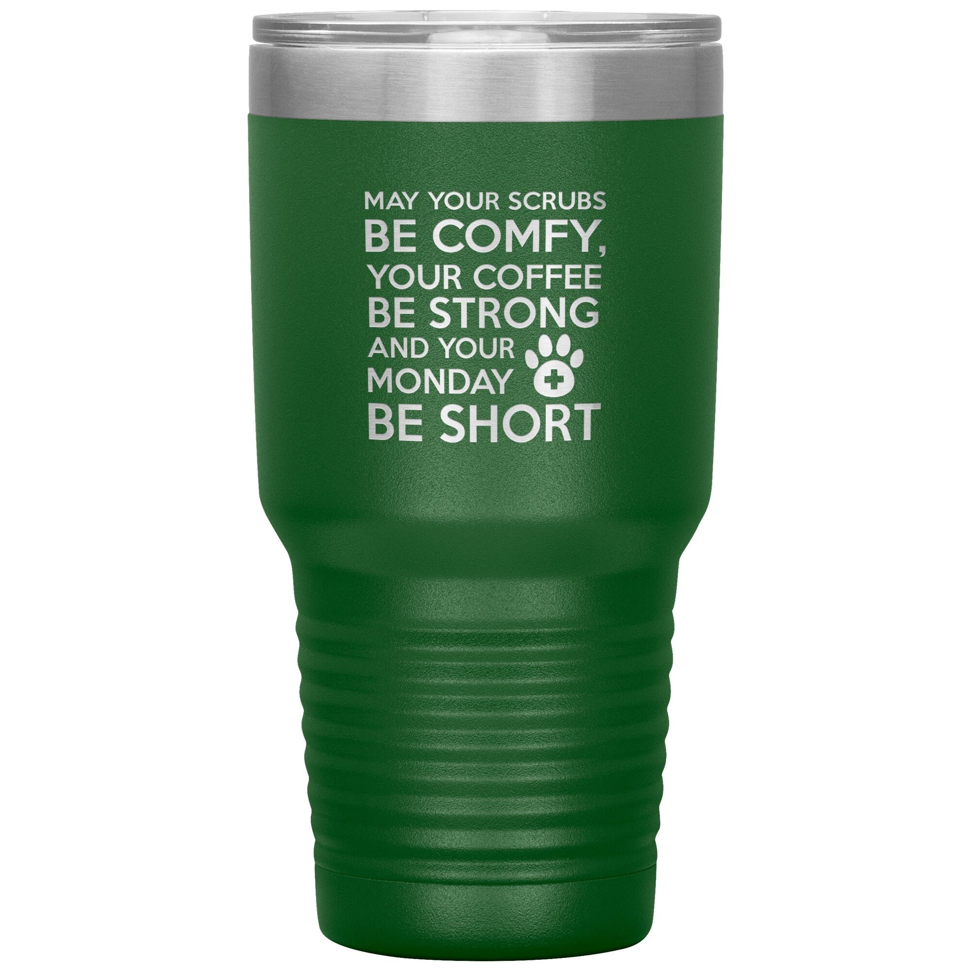 Veterinary Monday Prayer 30oz Insulated Tumbler - Polar Camel Stainless Steel