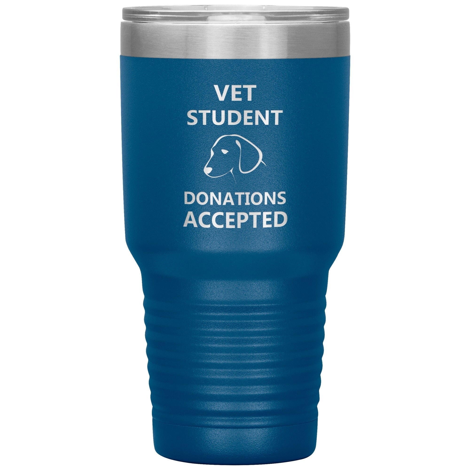 30oz Polar Camel Insulated Tumbler - Stainless Steel BPA-Free Vet Student Tumbler