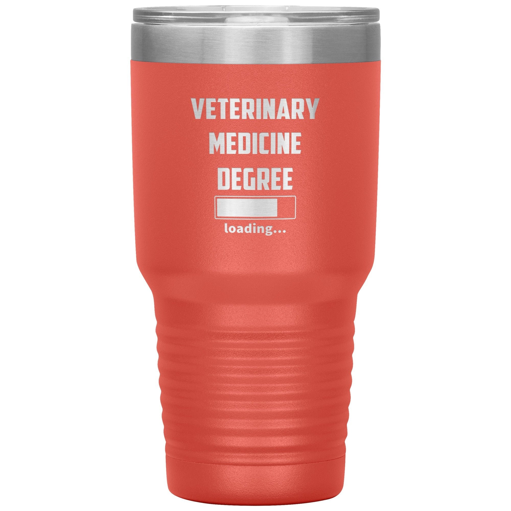 Vet Degree Loading 30oz Vacuum Insulated Tumbler - Polar Camel Stainless Steel