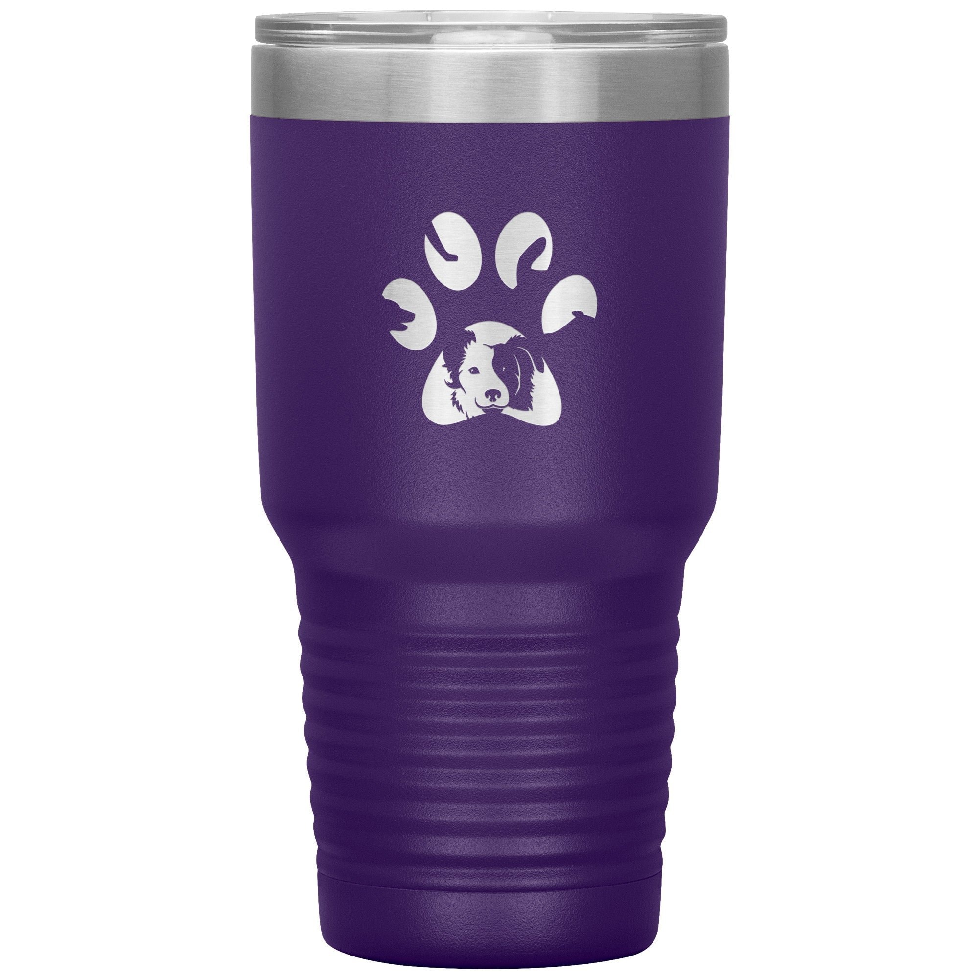 Dog Pawprint 30oz Polar Camel Insulated Tumbler with Sipper Lid