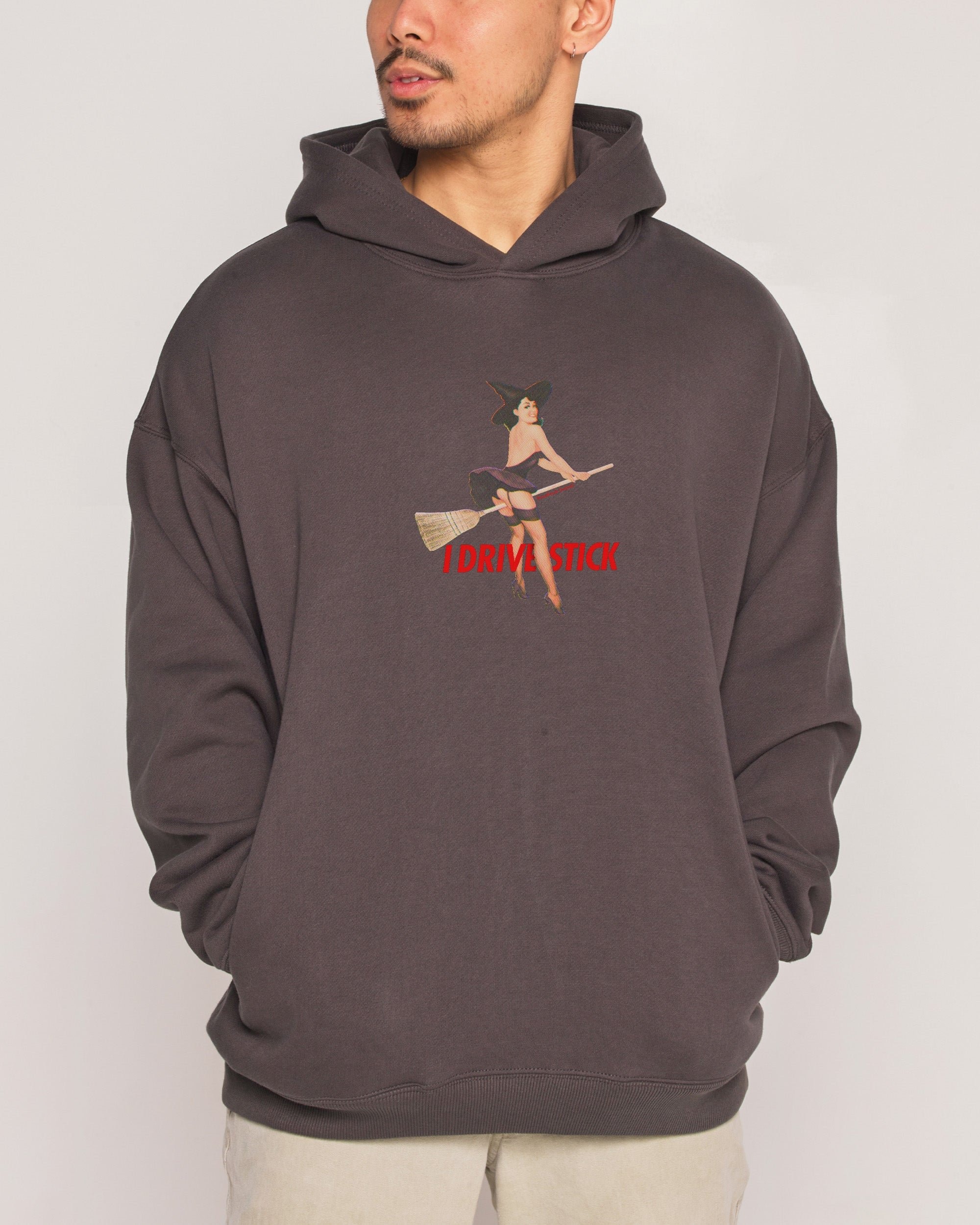 I Drive Stick Hoodie - Premium Unisex Graphic Hoodie 340 GSM Cotton Blend