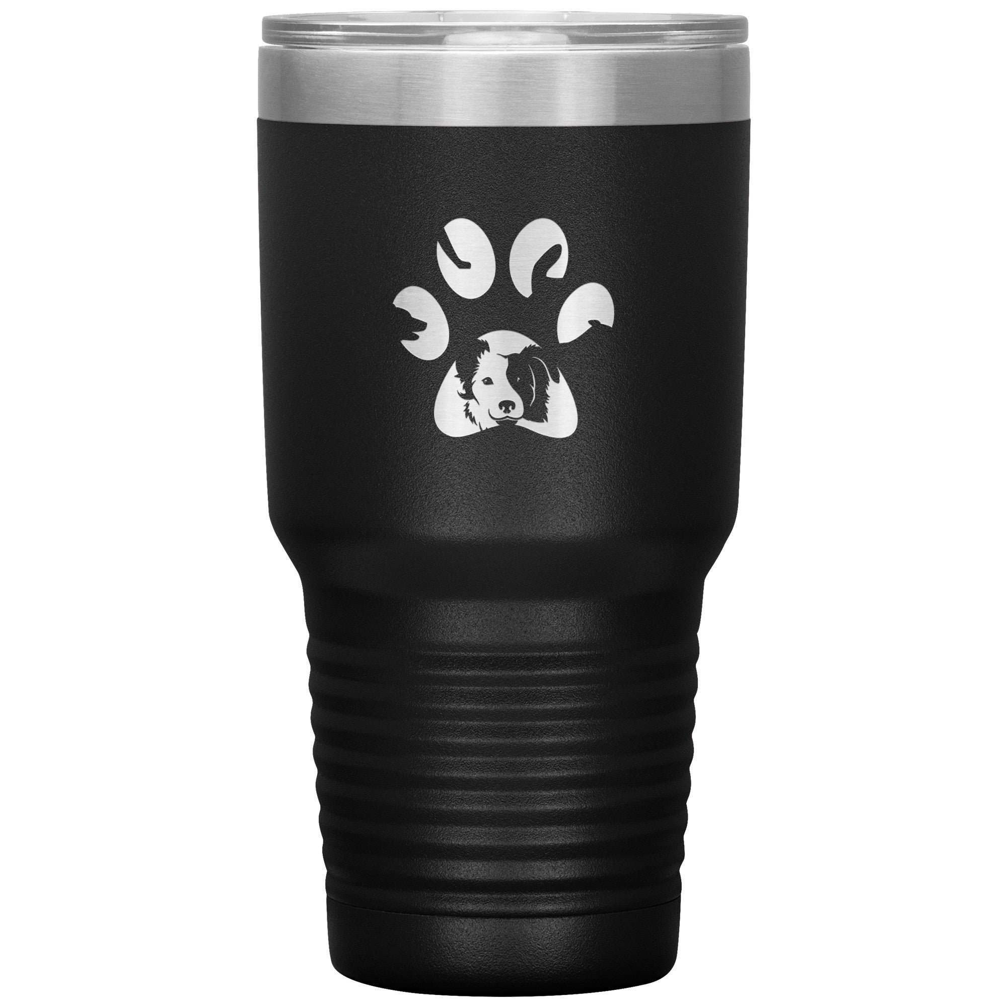 Dog Pawprint 30oz Polar Camel Insulated Tumbler with Sipper Lid