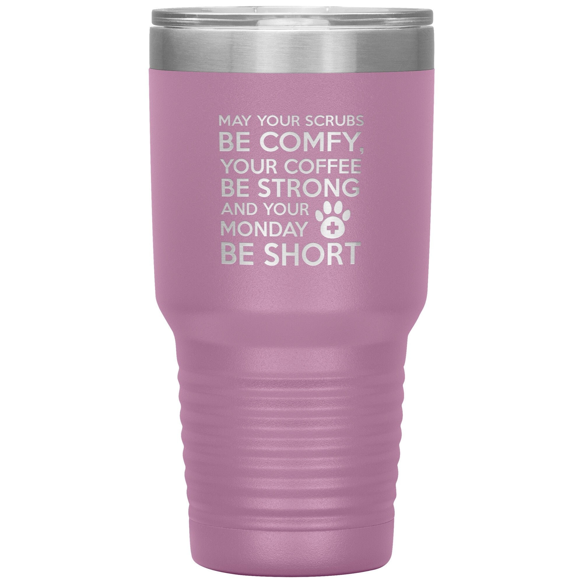 Veterinary Monday Prayer 30oz Insulated Tumbler - Polar Camel Stainless Steel