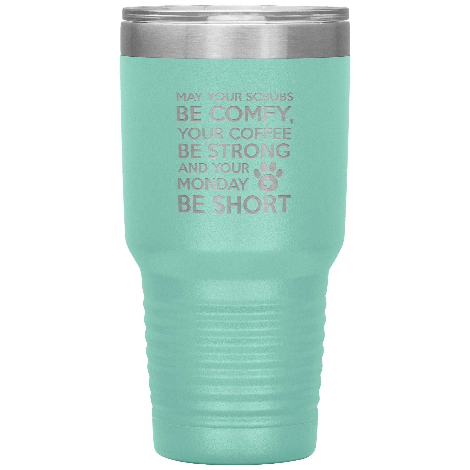 Veterinary Monday Prayer 30oz Insulated Tumbler - Polar Camel Stainless Steel