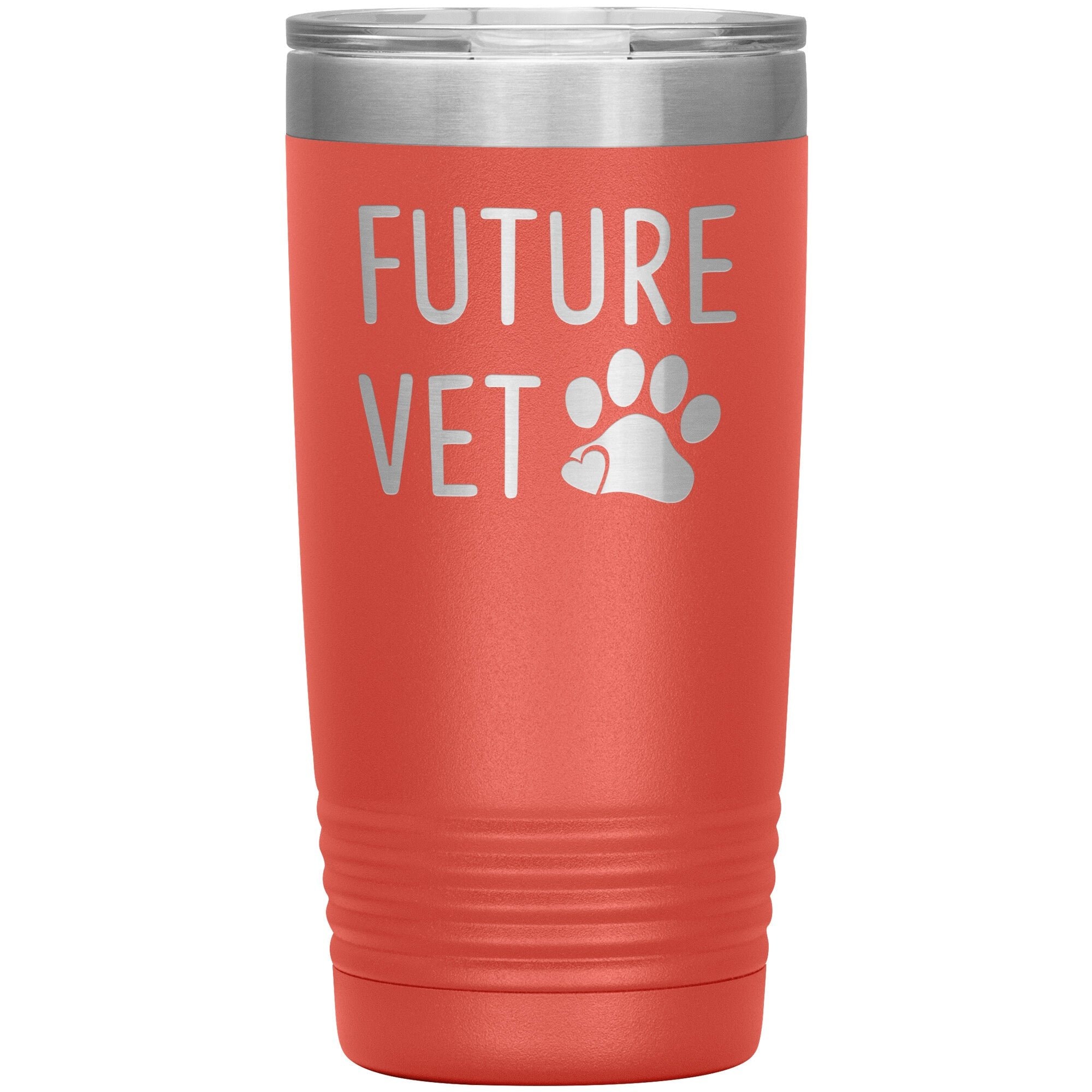 Future Vet 20oz Insulated Tumbler Polar Camel Stainless Steel Sipper Lid