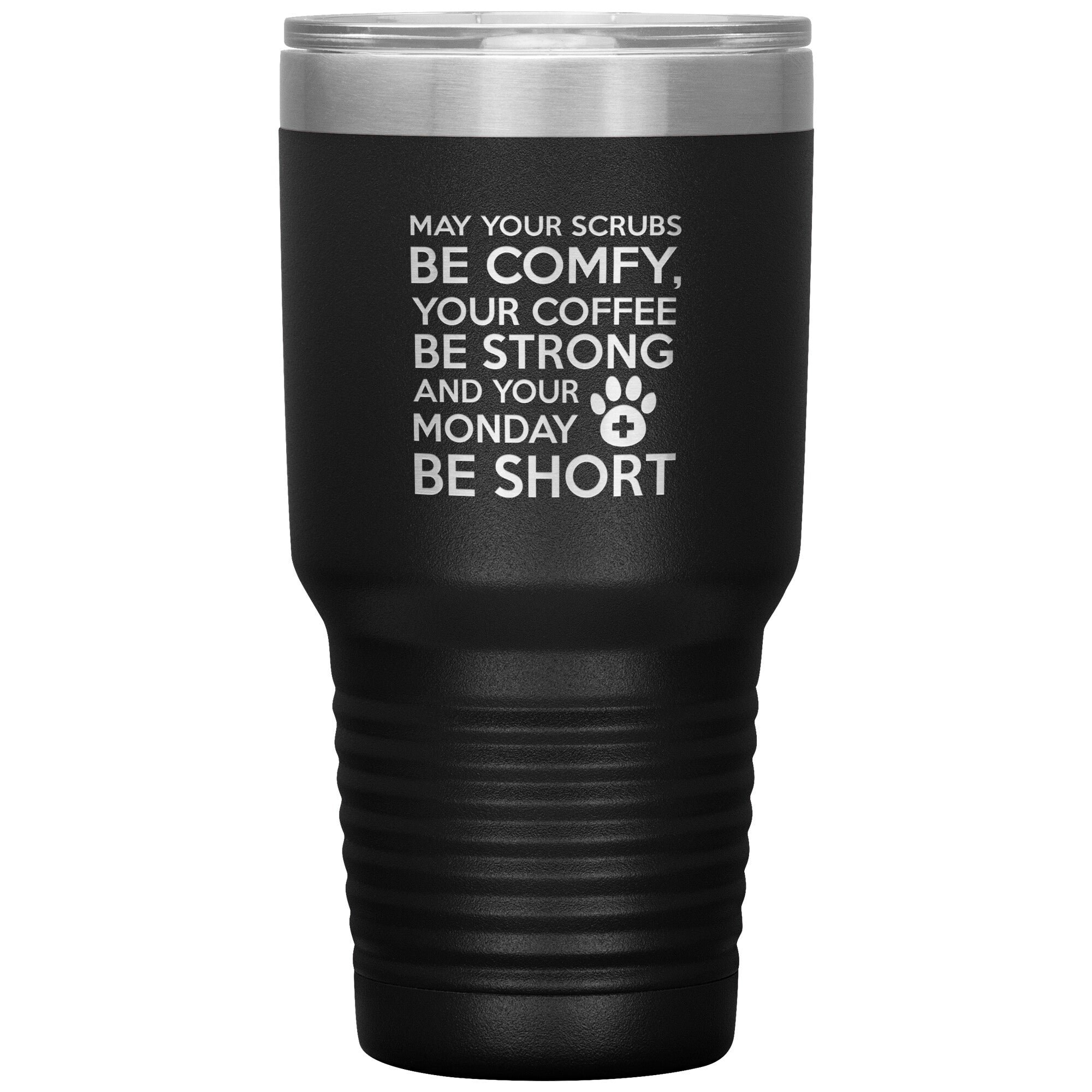 Veterinary Monday Prayer 30oz Insulated Tumbler - Polar Camel Stainless Steel