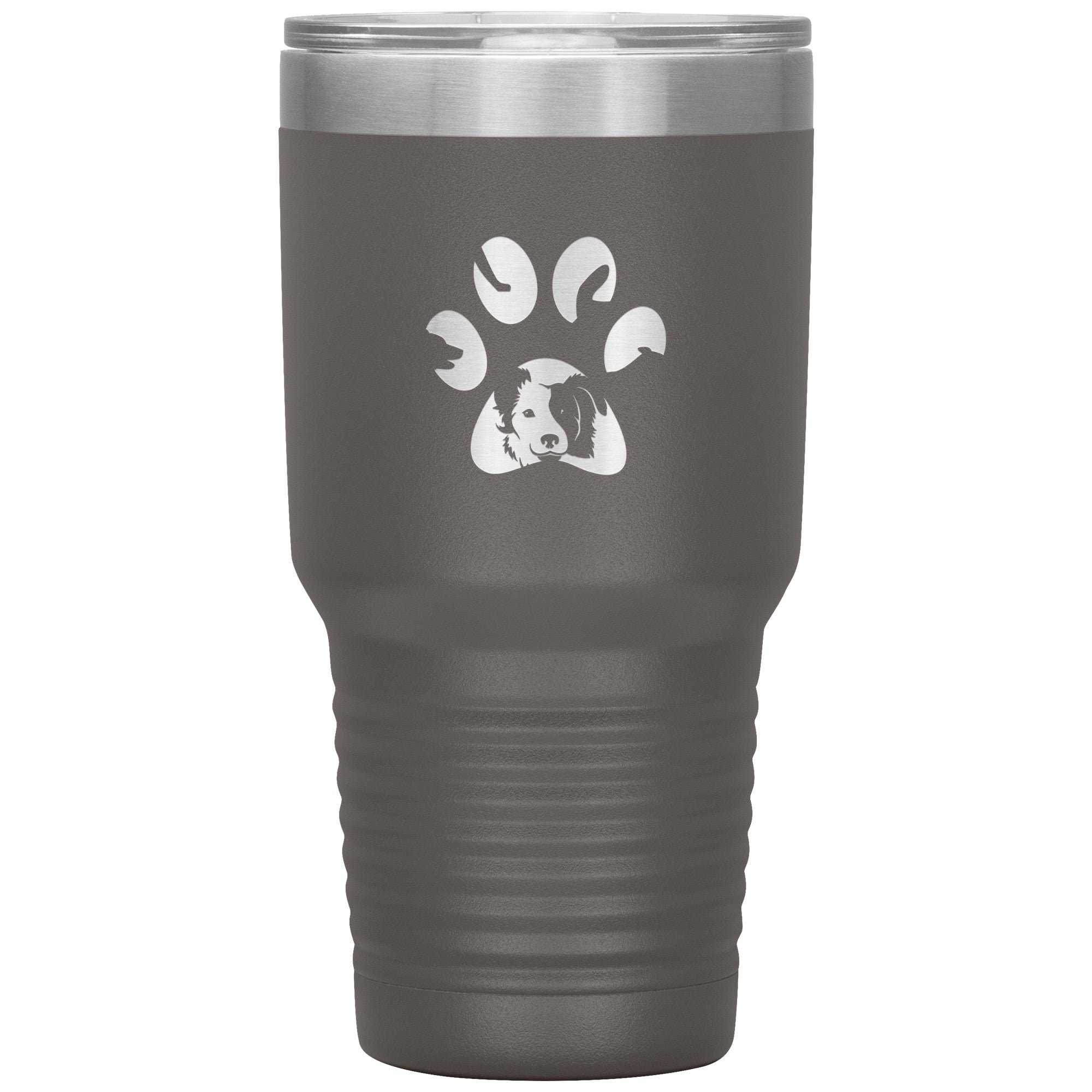 Dog Pawprint 30oz Polar Camel Insulated Tumbler with Sipper Lid