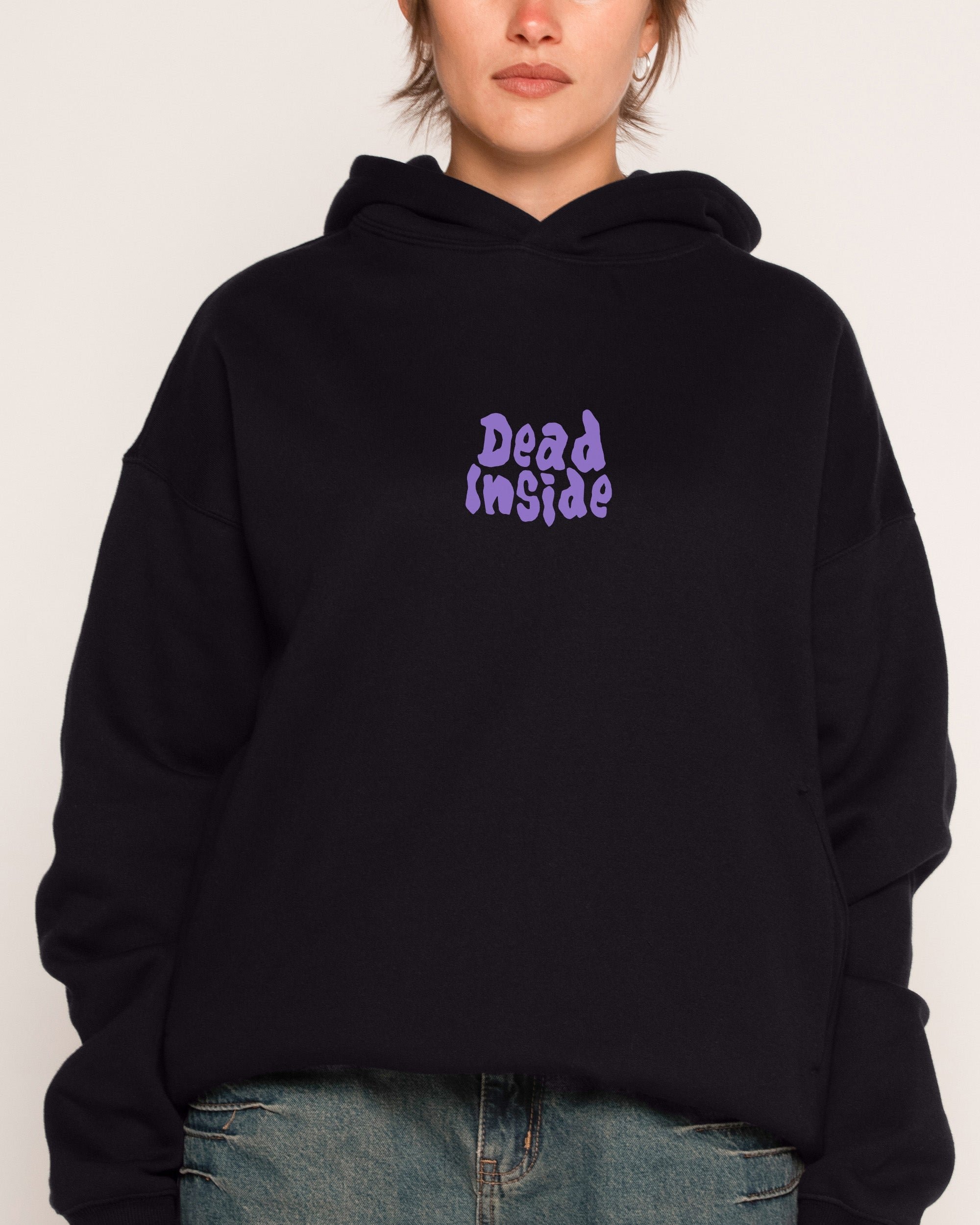 Dead Inside 26 Hoodie - Premium Unisex Graphic Hoodie 340 GSM Cotton Blend