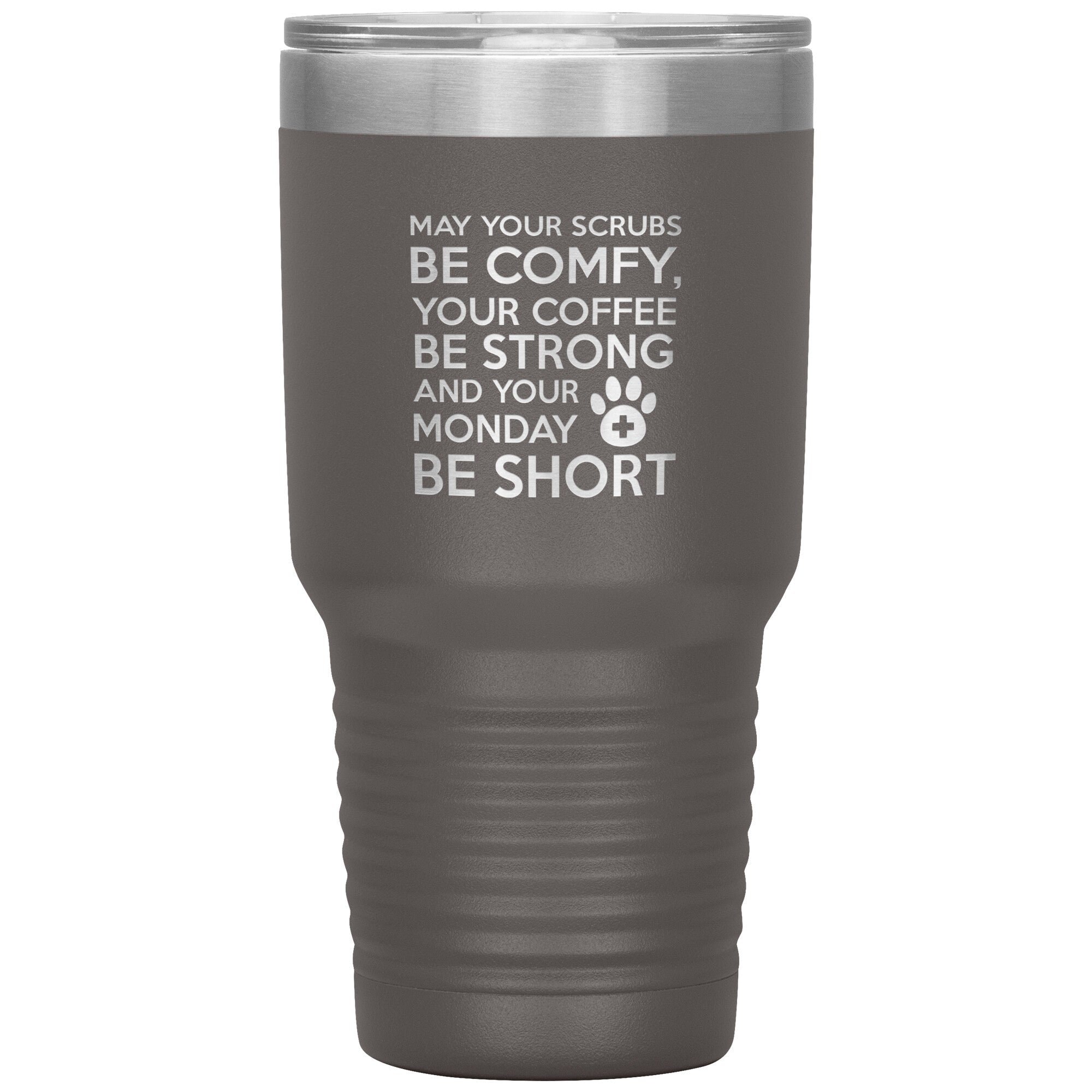 Veterinary Monday Prayer 30oz Insulated Tumbler - Polar Camel Stainless Steel
