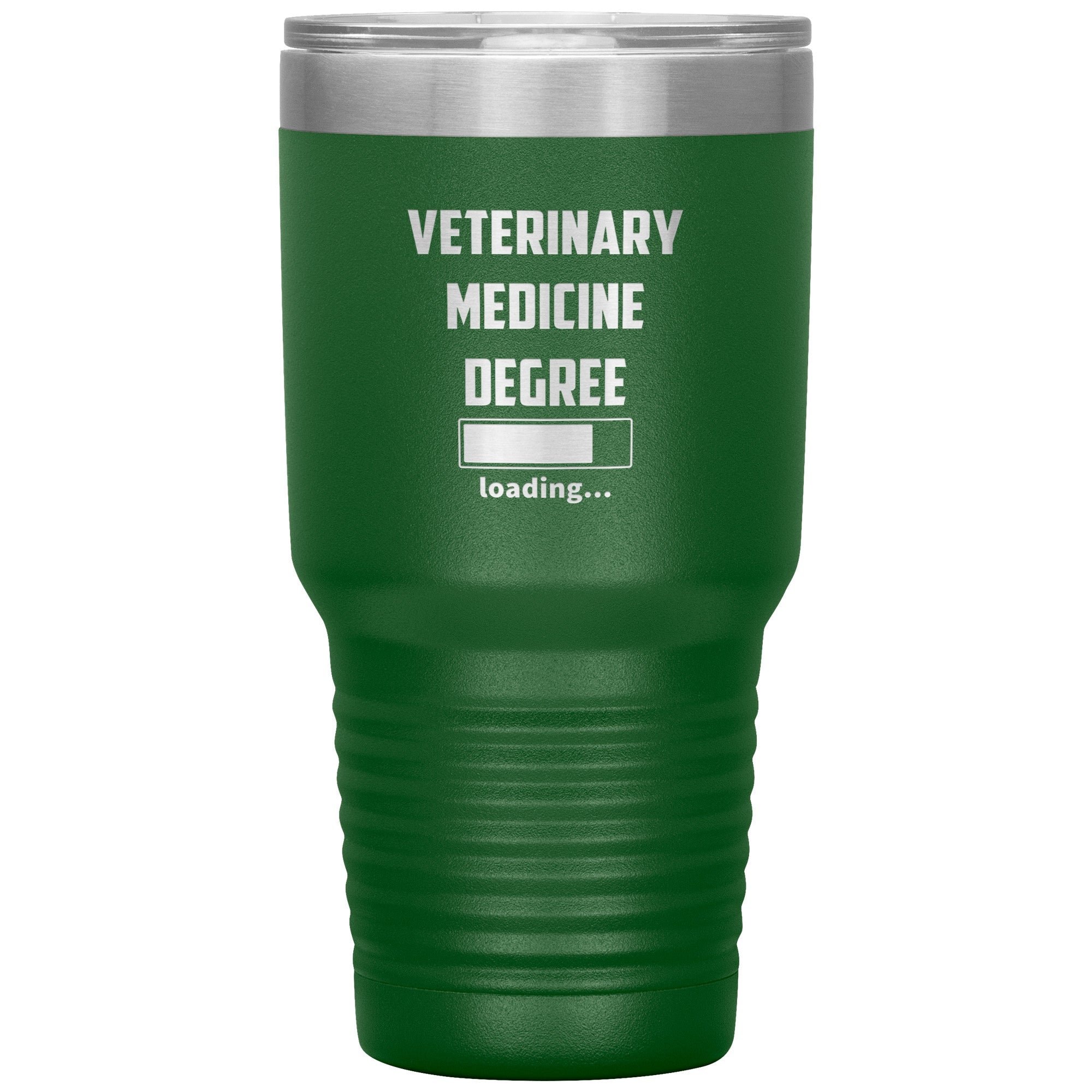 Vet Degree Loading 30oz Vacuum Insulated Tumbler - Polar Camel Stainless Steel