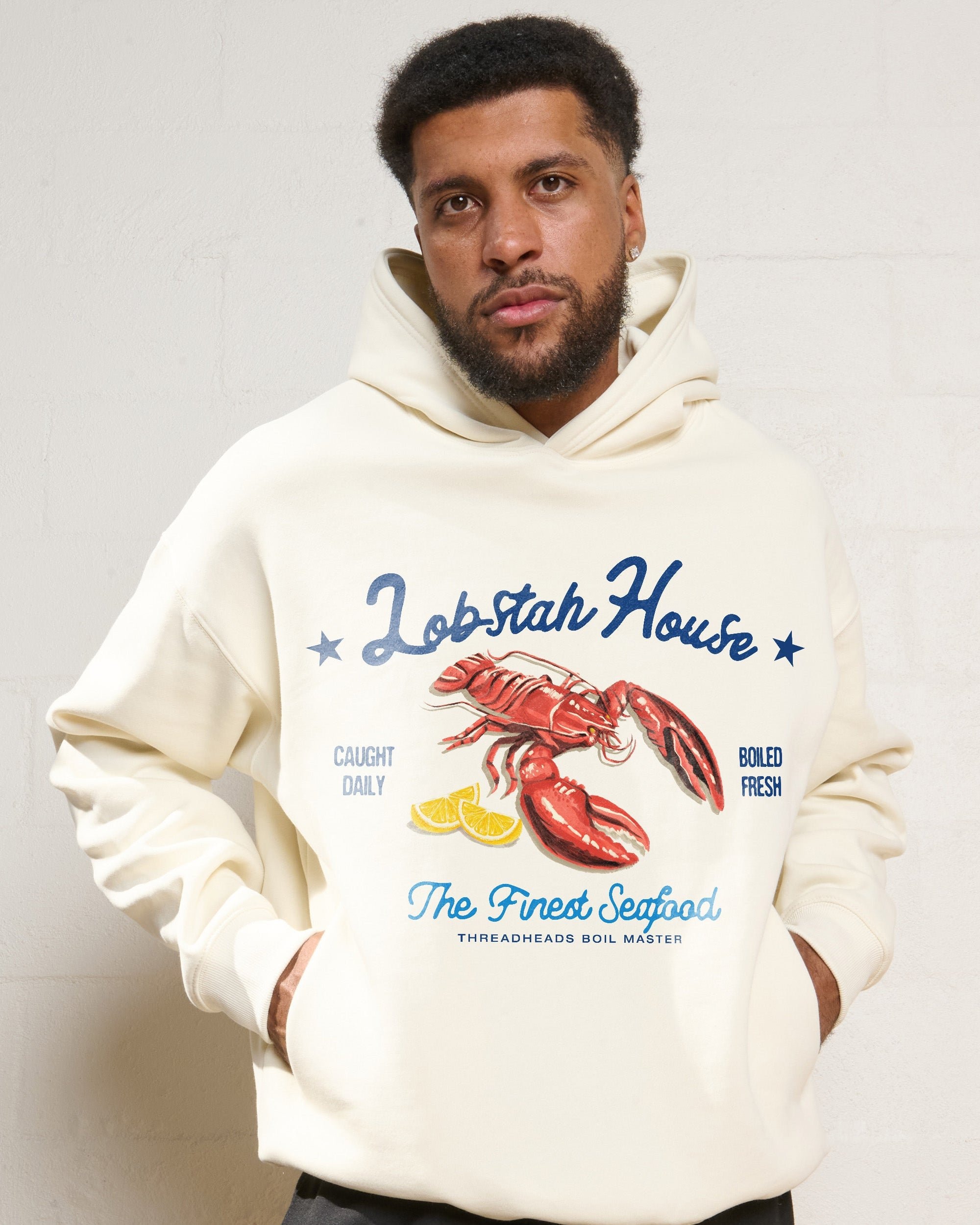 Lobstah Hoodie - Premium Unisex Graphic Hoodie, 340 GSM Cotton Blend