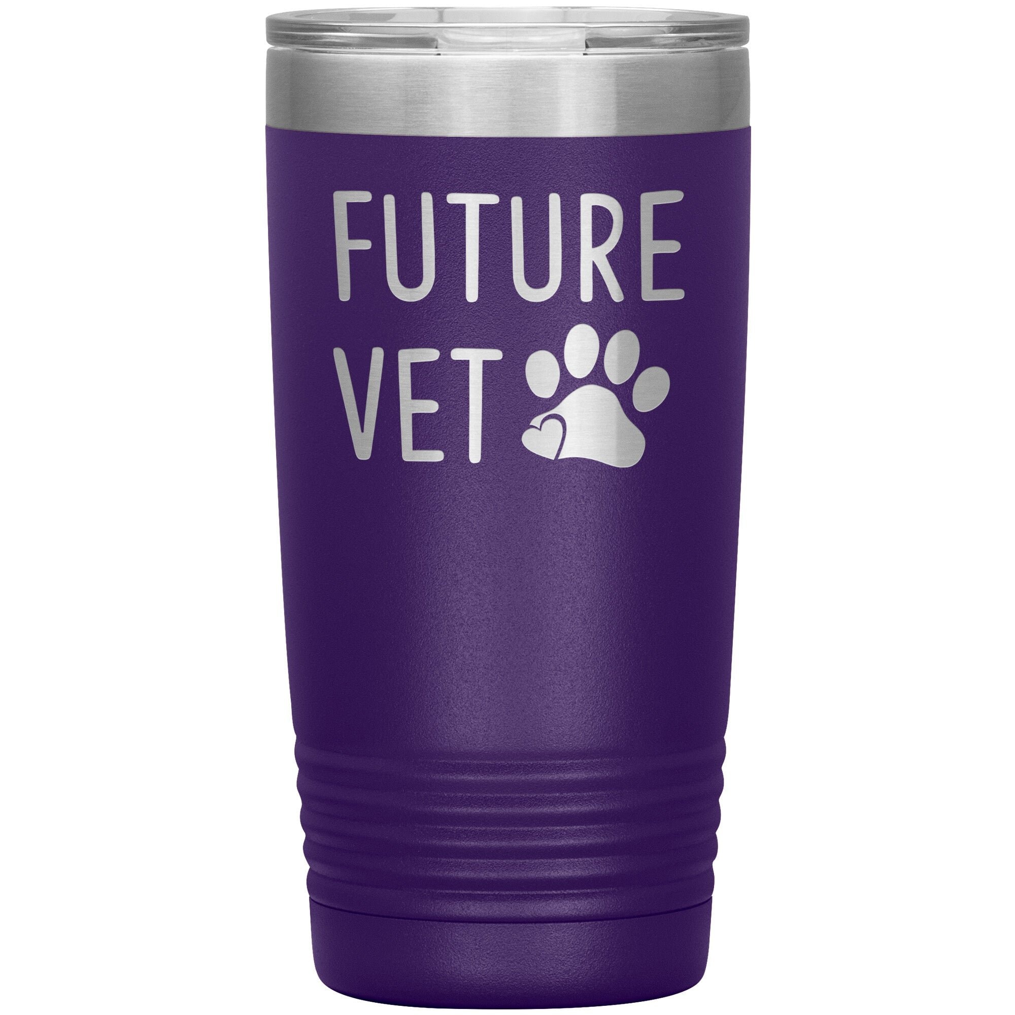 Future Vet 20oz Insulated Tumbler Polar Camel Stainless Steel Sipper Lid