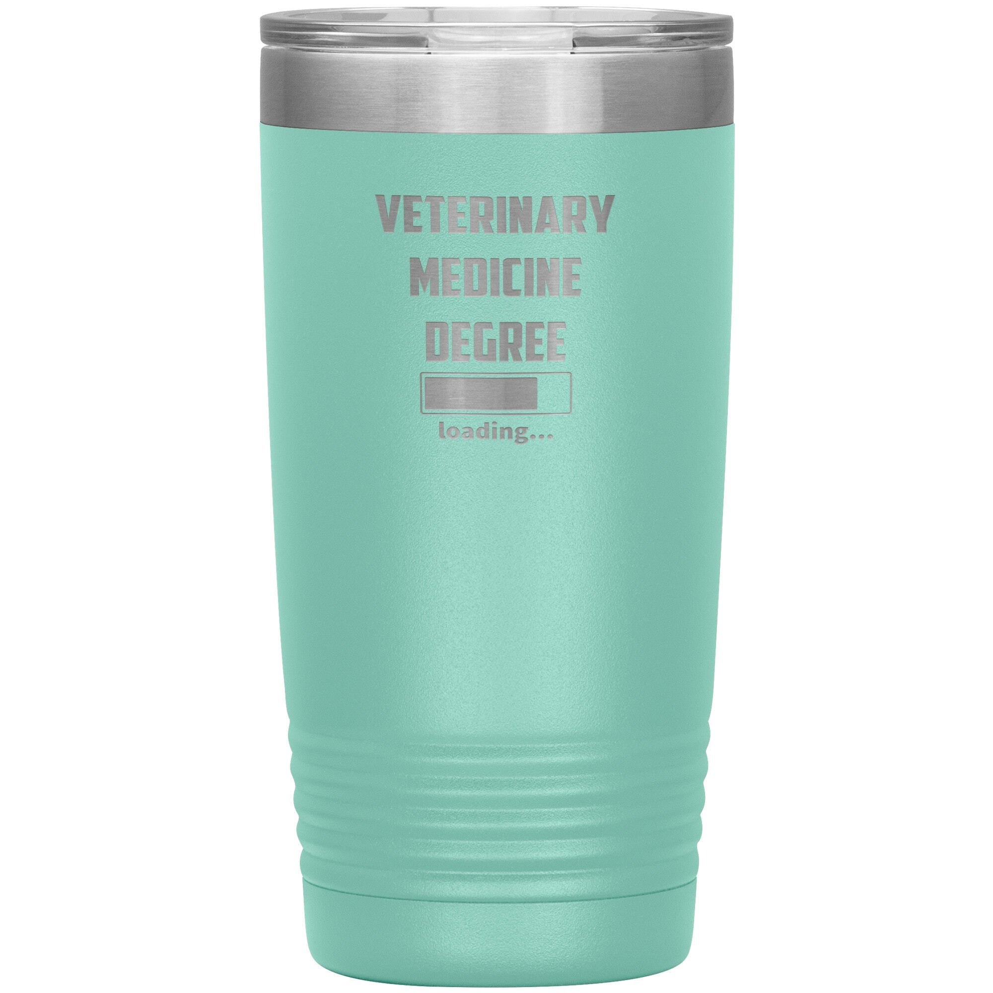 Veterinary Medicine Degree Loading 20oz Insulated Tumbler - Polar Camel Stainless Steel