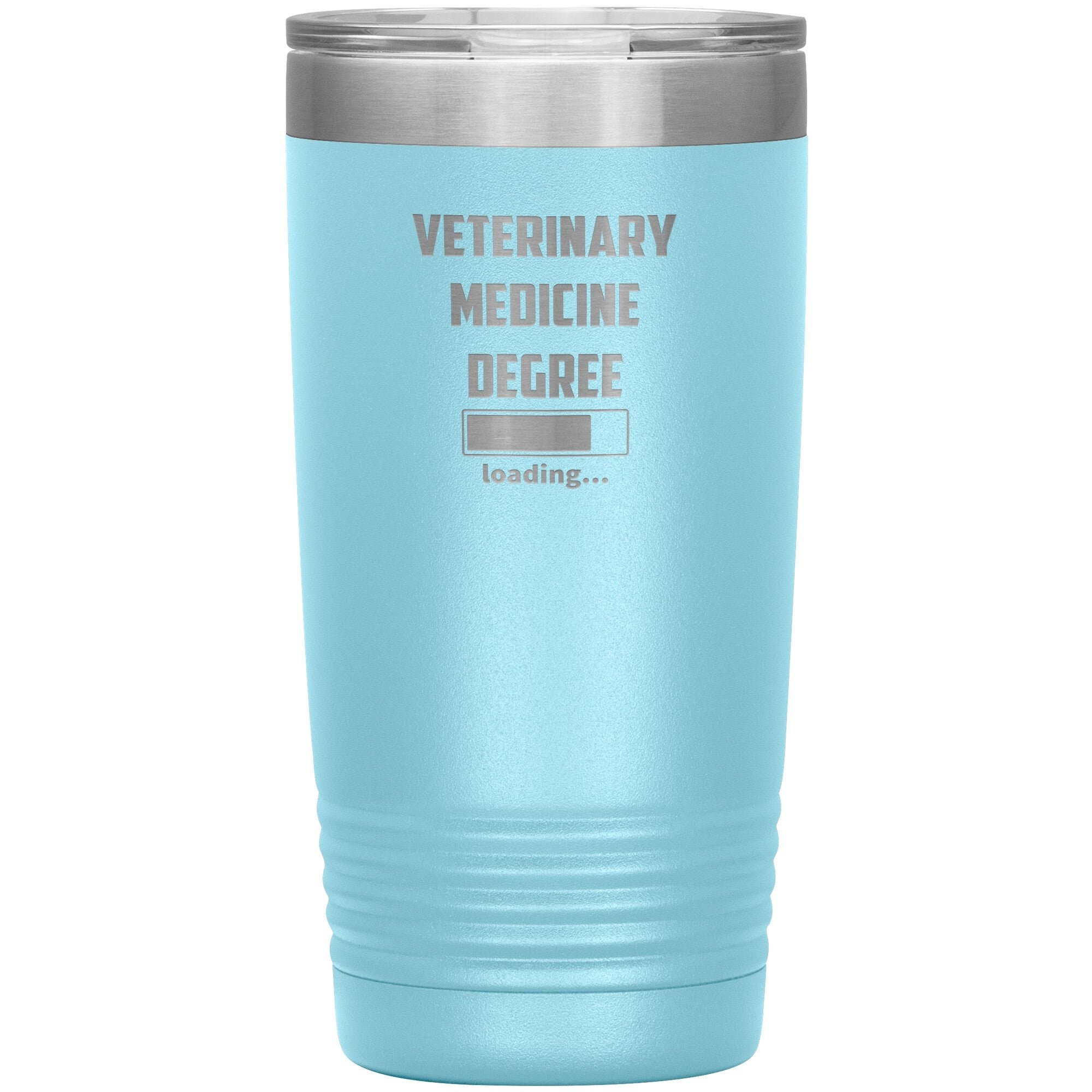 Veterinary Medicine Degree Loading 20oz Insulated Tumbler - Polar Camel Stainless Steel