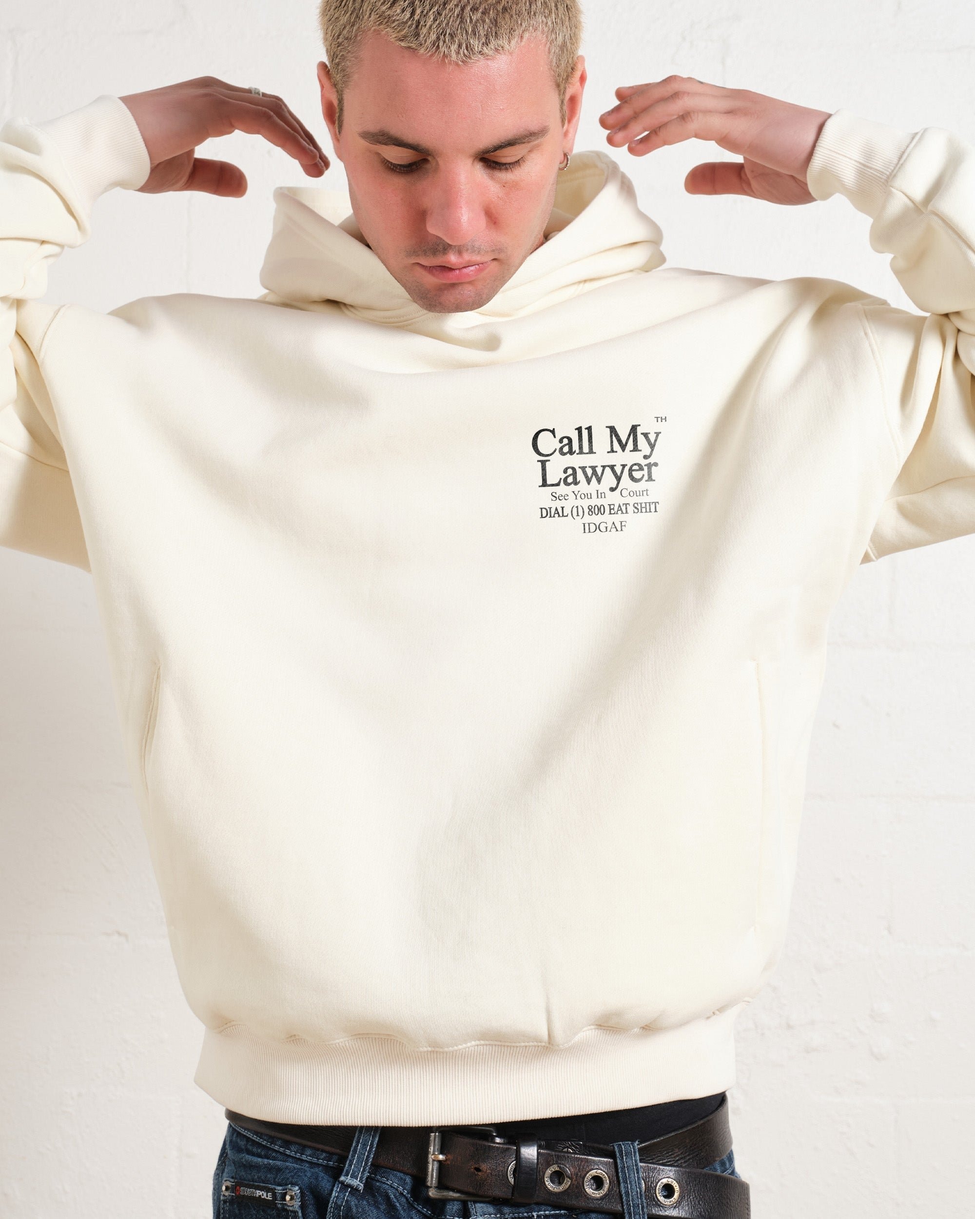 Call My Lawyer Hoodie - Premium Unisex Graphic Hoodie 340 GSM Cotton Blend